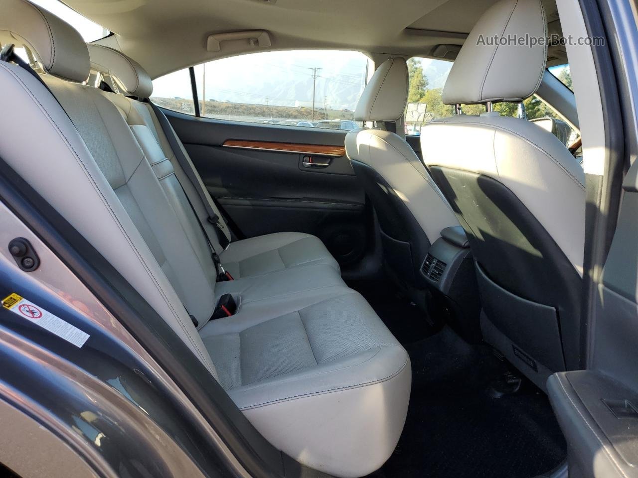2015 Lexus Es 300h Gray vin: JTHBW1GGXF2091323