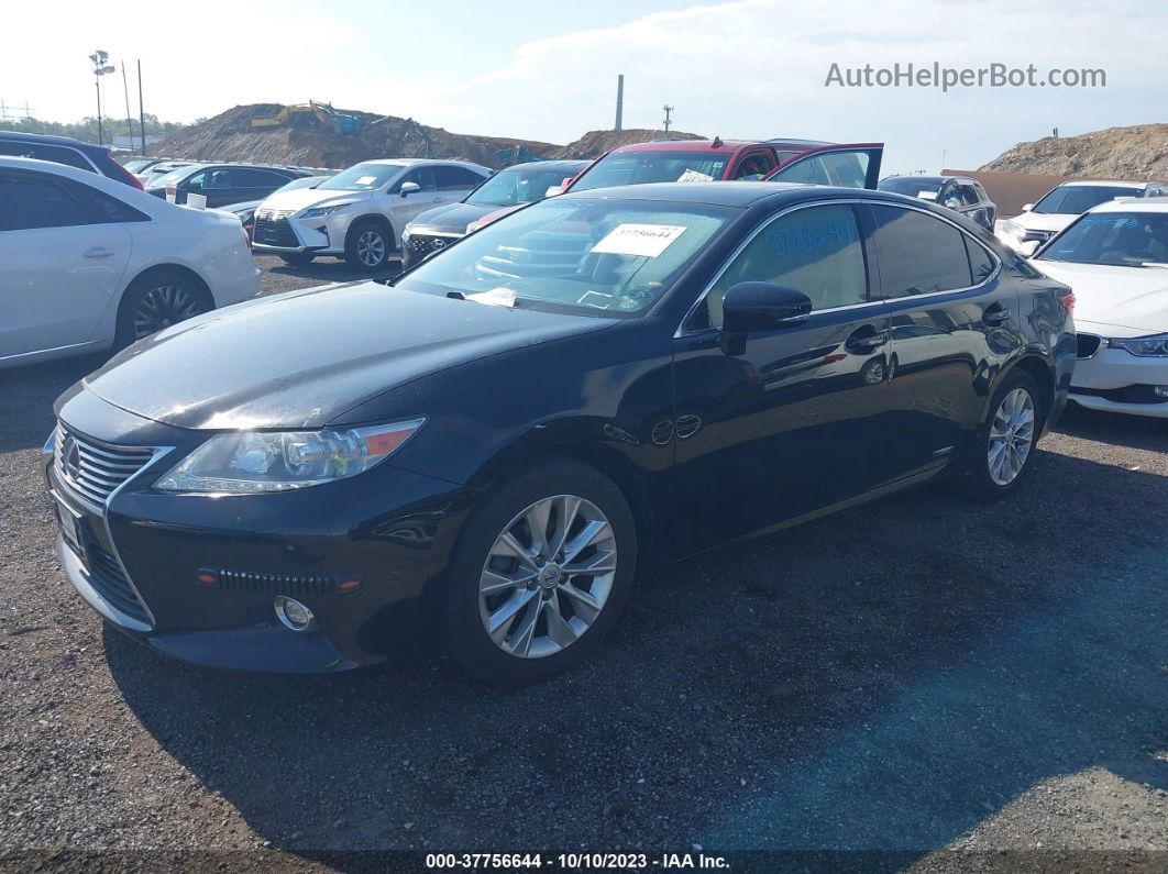 2015 Lexus Es 300h Hybrid Black vin: JTHBW1GGXF2097350