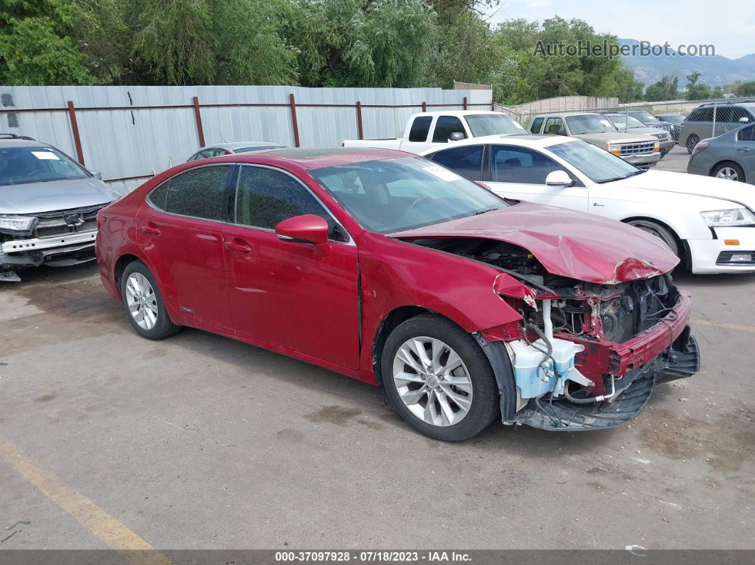 2015 Lexus Es 300h Hybrid White vin: JTHBW1GGXF2098594