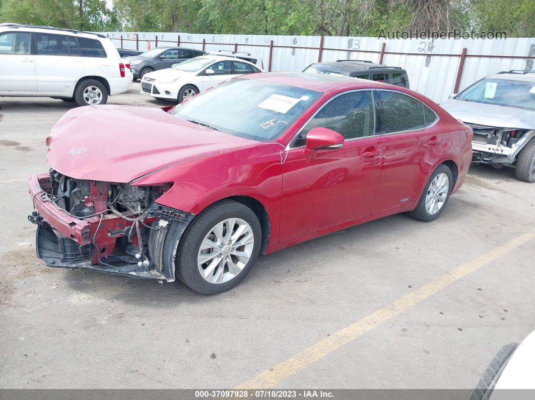 2015 Lexus Es 300h Hybrid White vin: JTHBW1GGXF2098594