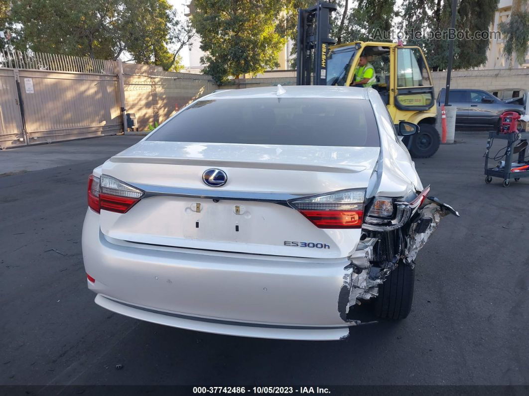 2017 Lexus Es Es 300h White vin: JTHBW1GGXH2134450