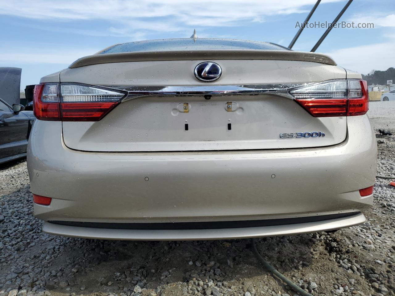 2017 Lexus Es 300h Beige vin: JTHBW1GGXH2138143