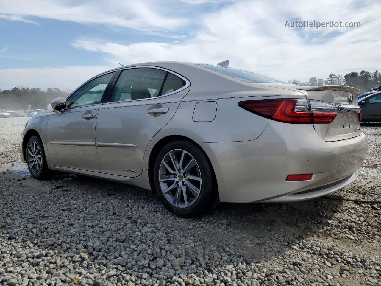 2017 Lexus Es 300h Beige vin: JTHBW1GGXH2138143