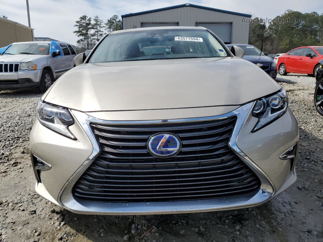 2017 Lexus Es 300h Beige vin: JTHBW1GGXH2138143