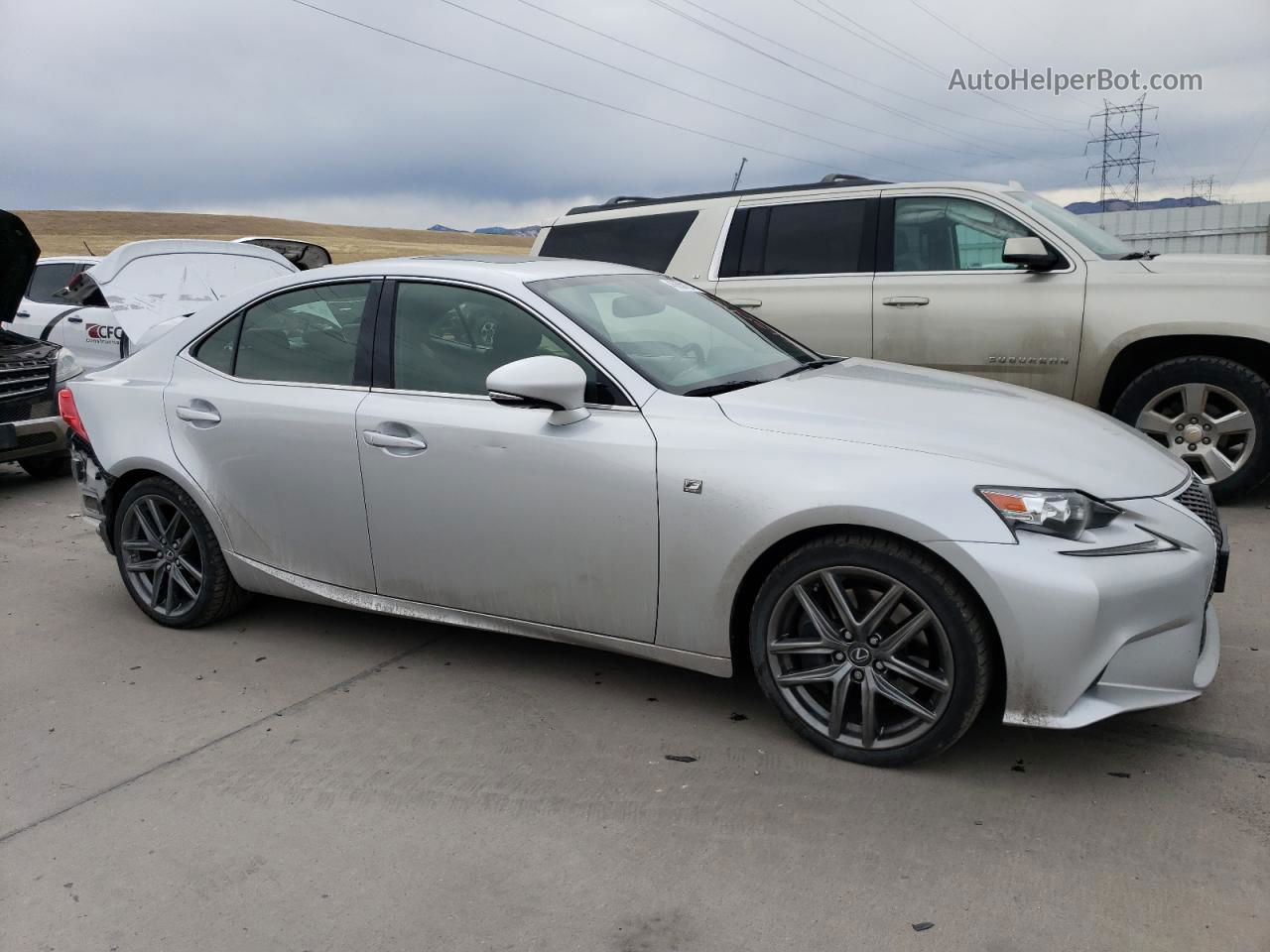 2016 Lexus Is 350 Silver vin: JTHCE1D26G5010656