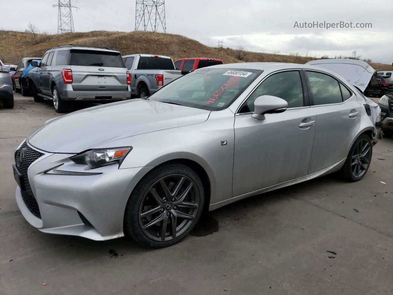 2016 Lexus Is 350 Silver vin: JTHCE1D26G5010656