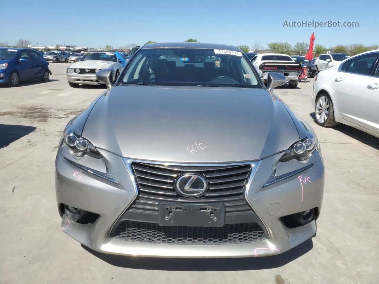 2016 Lexus Is 350 Серебряный vin: JTHCE1D26G5012195