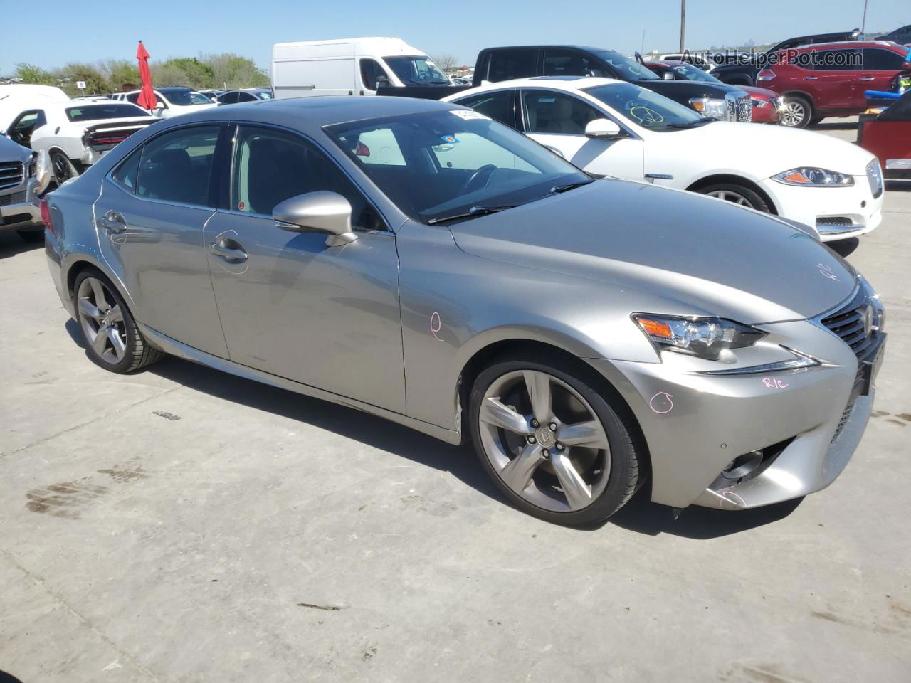 2016 Lexus Is 350 Silver vin: JTHCE1D26G5012195