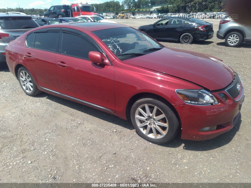 2006 Lexus Gs 300   Красный vin: JTHCH96S060014412