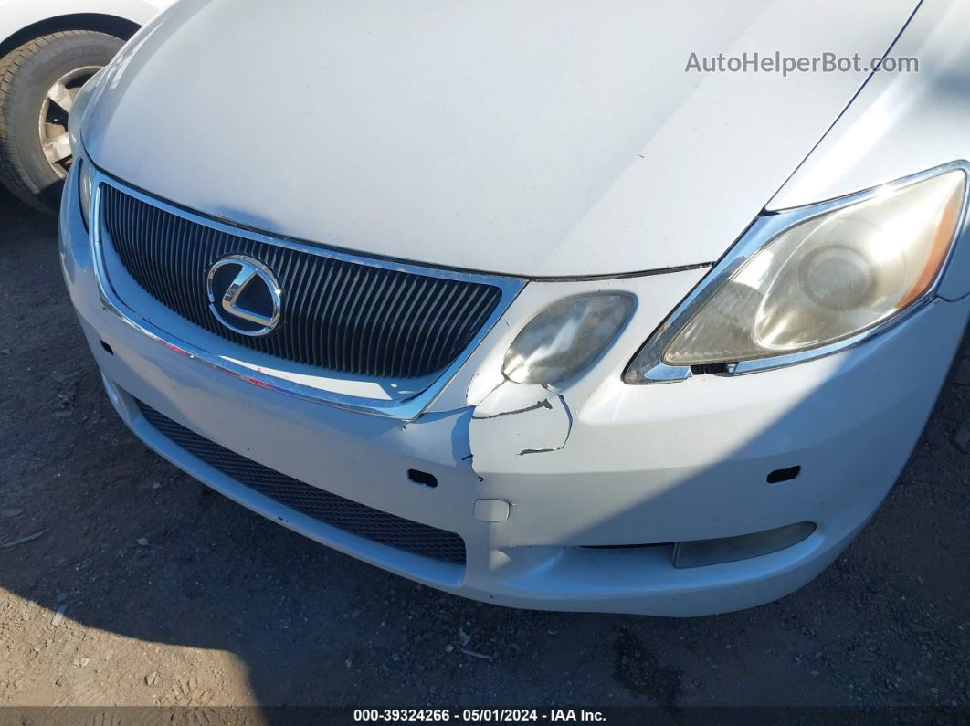 2006 Lexus Gs 300   White vin: JTHCH96S360001668