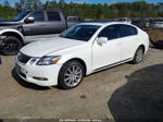 2006 Lexus Gs 300   White vin: JTHCH96S560012400