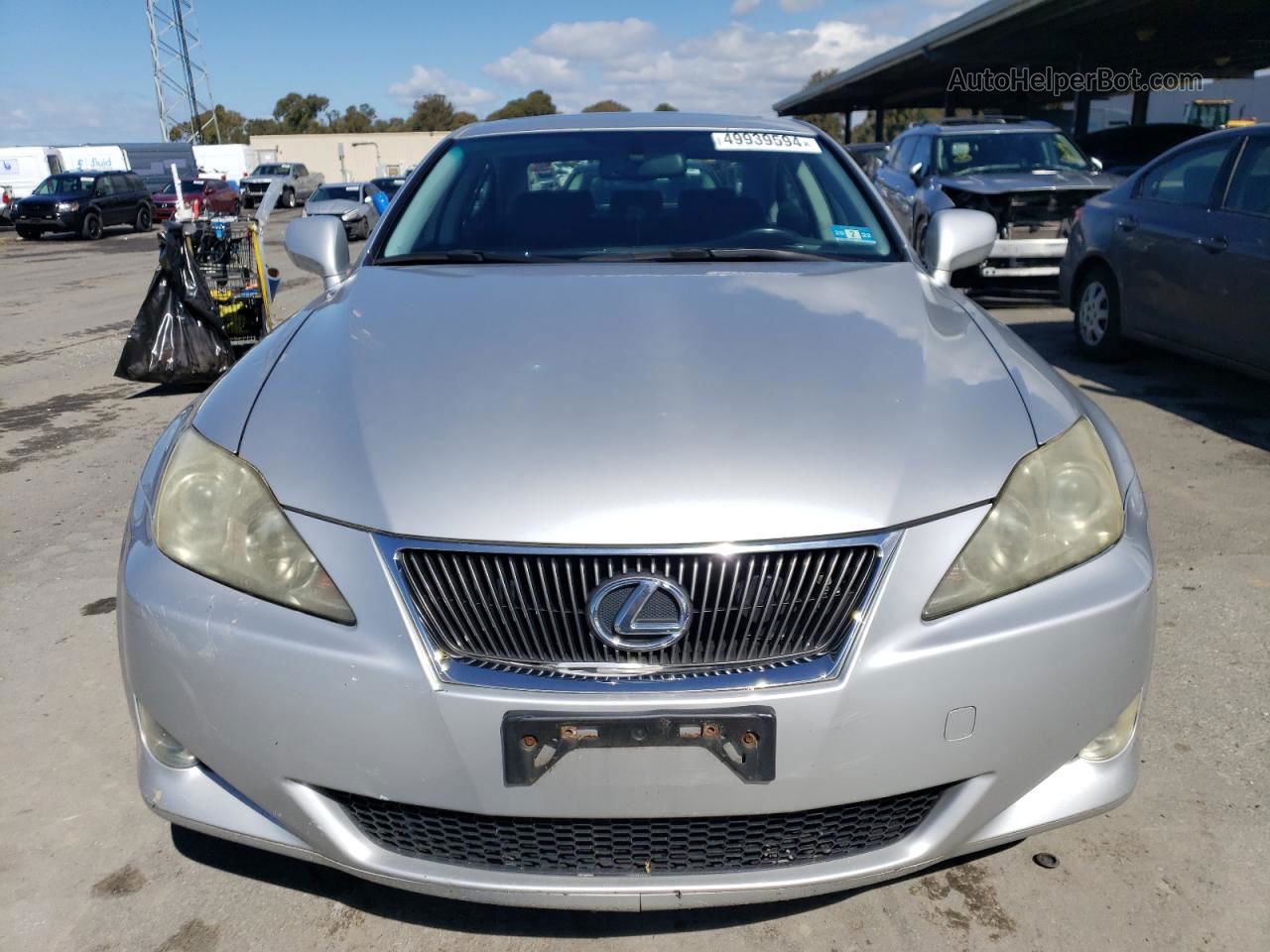 2007 Lexus Is 250 Серебряный vin: JTHCK262072009323