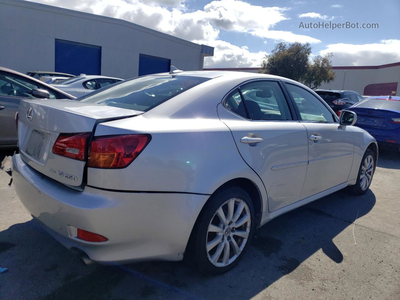 2007 Lexus Is 250 Silver vin: JTHCK262072009323