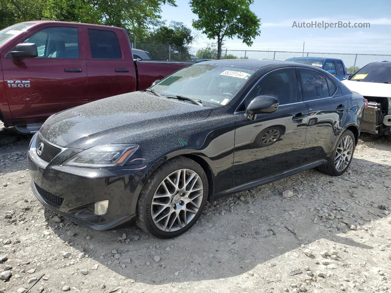 2007 Lexus Is 250 Black vin: JTHCK262072010634