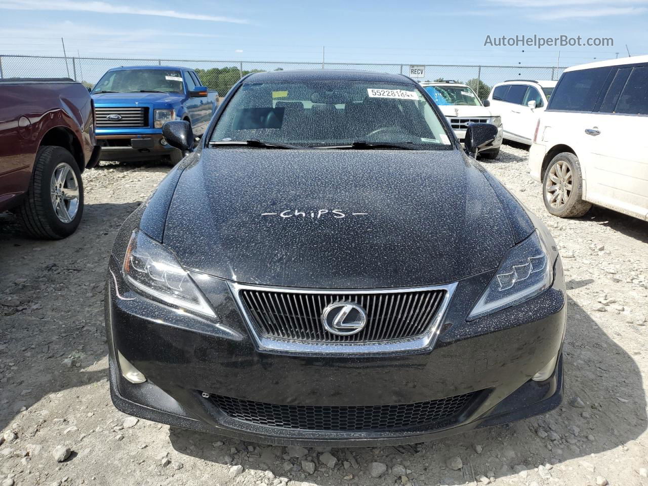 2007 Lexus Is 250 Black vin: JTHCK262072010634