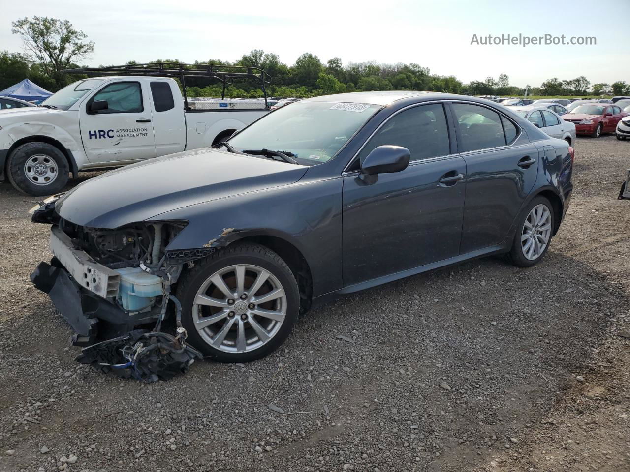 2007 Lexus Is 250 Gray vin: JTHCK262072013145