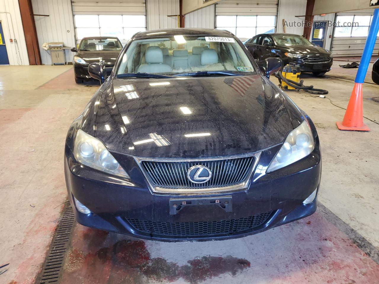 2007 Lexus Is 250 Синий vin: JTHCK262072013694