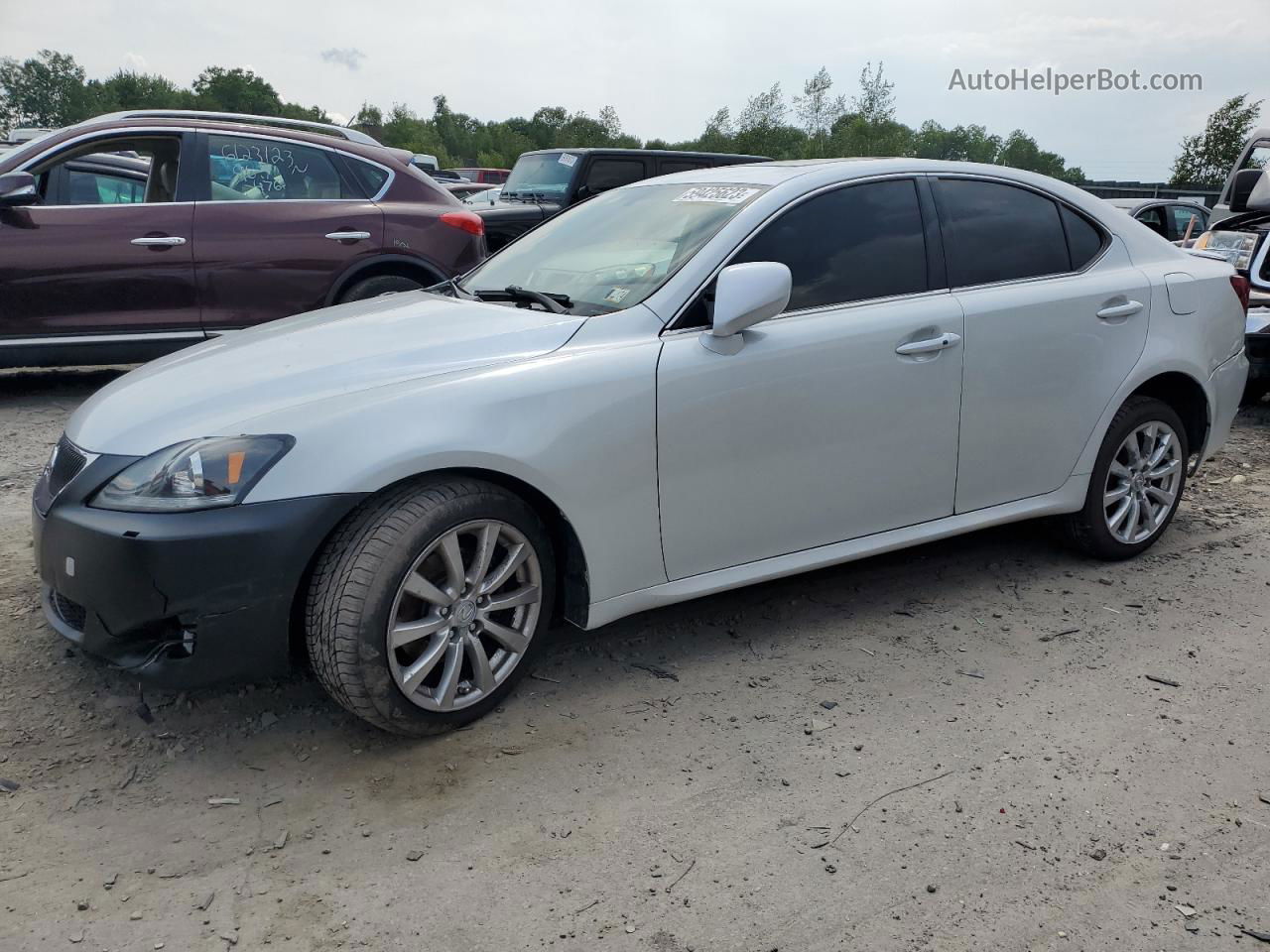 2007 Lexus Is 250 Белый vin: JTHCK262072013825