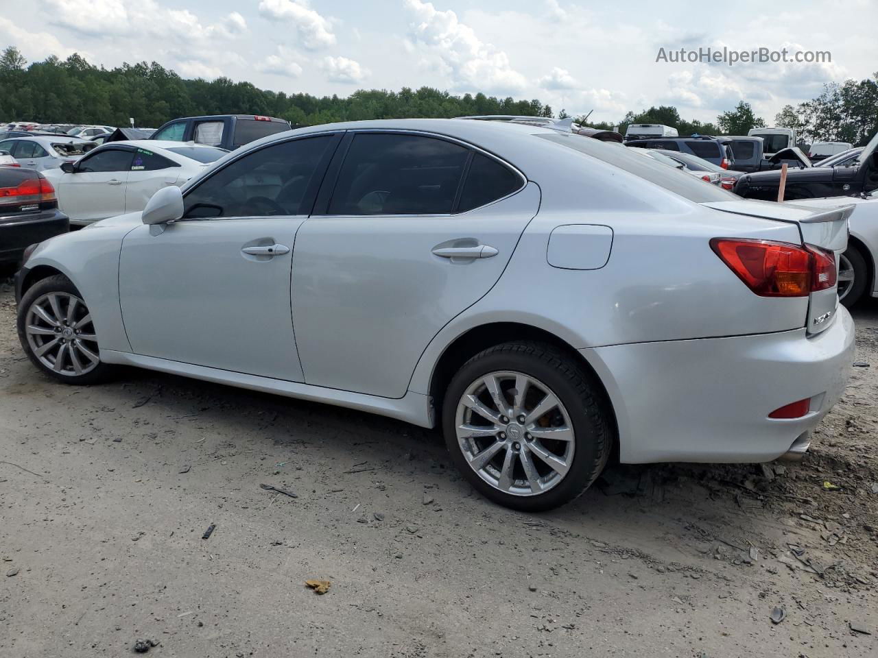 2007 Lexus Is 250 Белый vin: JTHCK262072013825