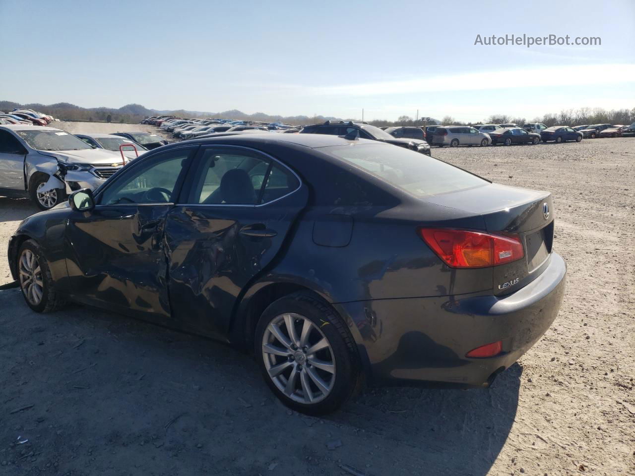 2007 Lexus Is 250 Charcoal vin: JTHCK262072013937