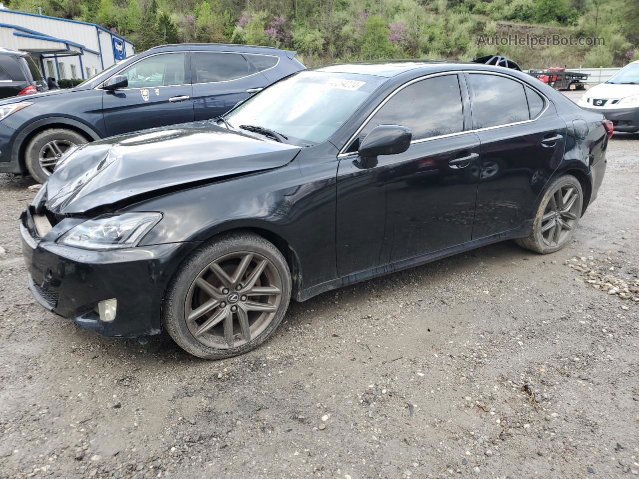 2007 Lexus Is 250 Black vin: JTHCK262072015834