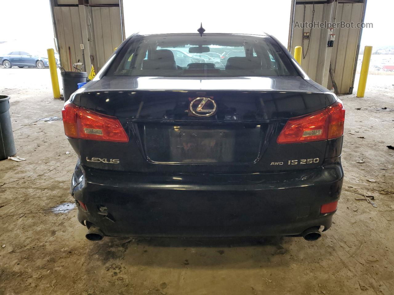 2007 Lexus Is 250 Black vin: JTHCK262072018281