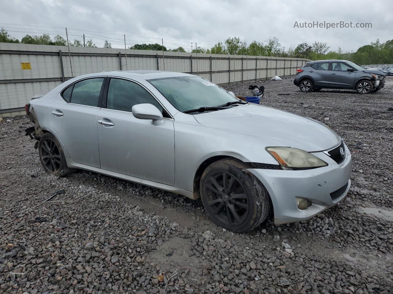 2007 Lexus Is 250 Silver vin: JTHCK262072018345