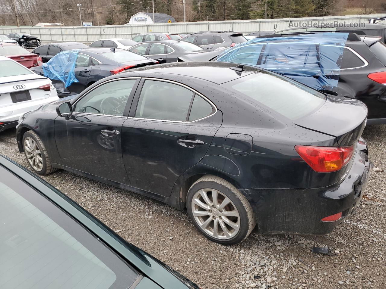 2007 Lexus Is 250 Черный vin: JTHCK262172014305