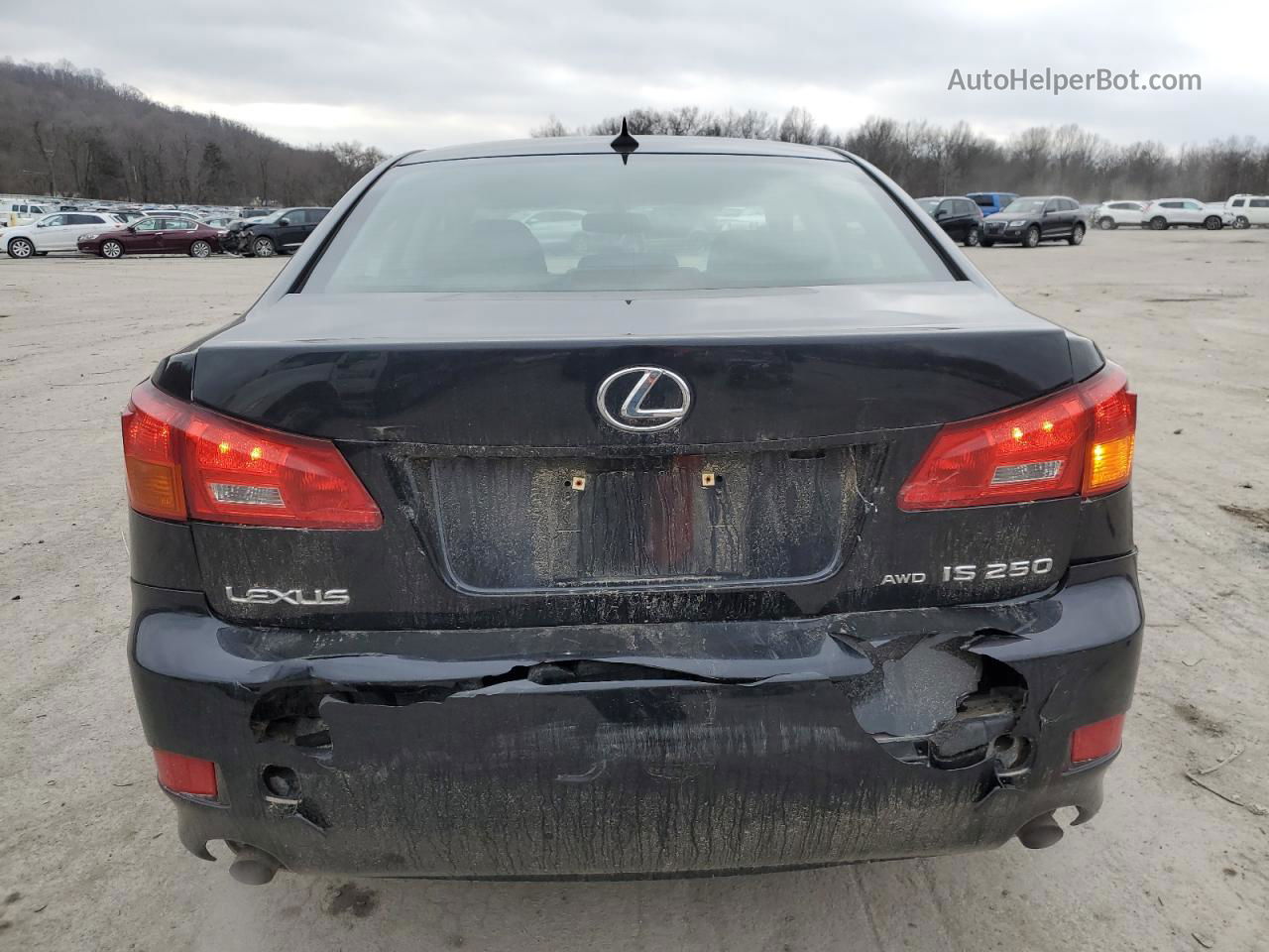 2007 Lexus Is 250 Черный vin: JTHCK262172014305