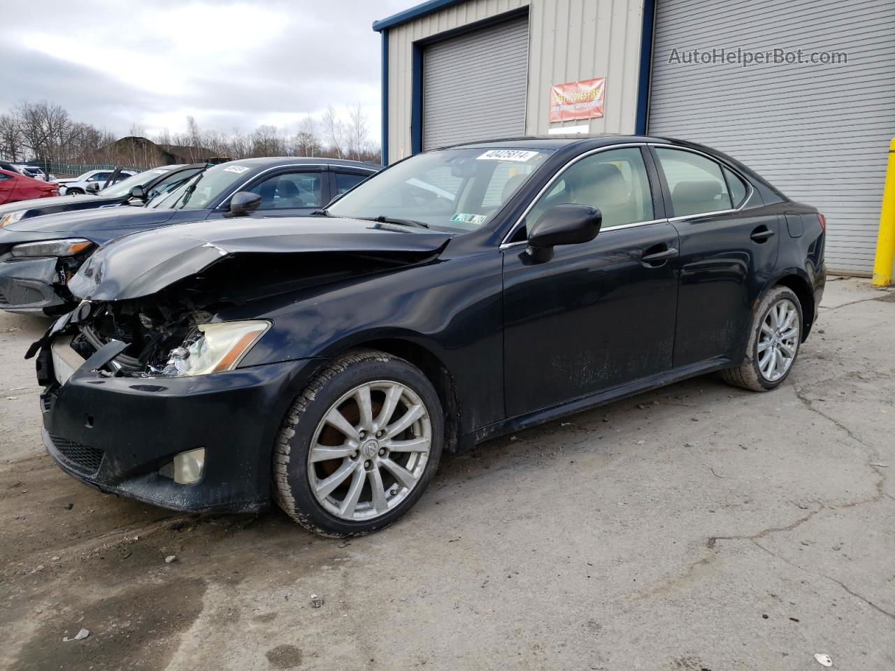 2007 Lexus Is 250 Черный vin: JTHCK262175012455