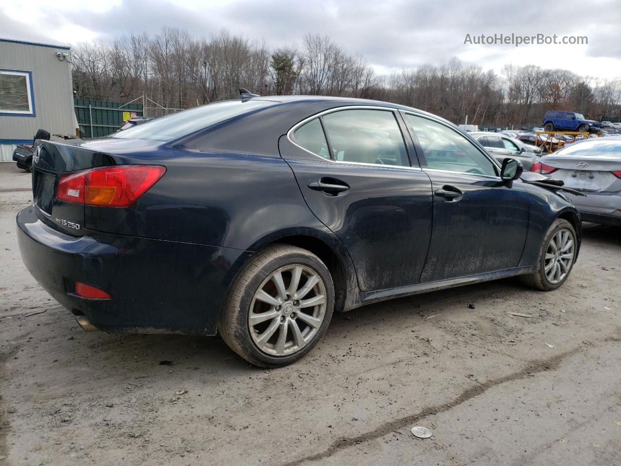 2007 Lexus Is 250 Black vin: JTHCK262175012455