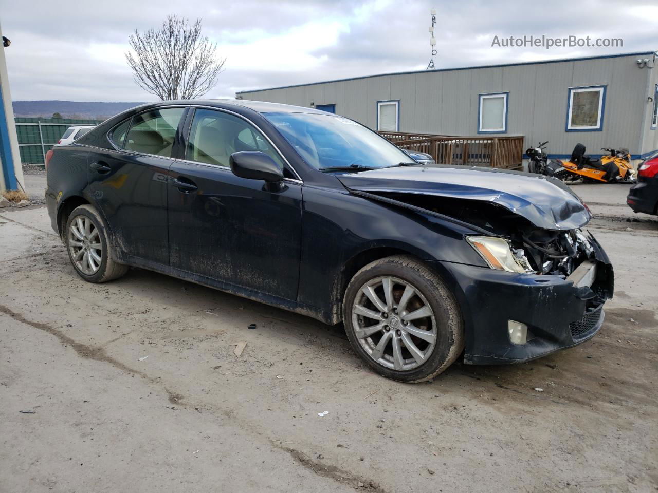 2007 Lexus Is 250 Черный vin: JTHCK262175012455