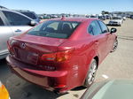 2007 Lexus Is 250 Red vin: JTHCK262272011848