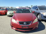 2007 Lexus Is 250 Red vin: JTHCK262272011848