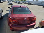 2007 Lexus Is 250 Red vin: JTHCK262272011848