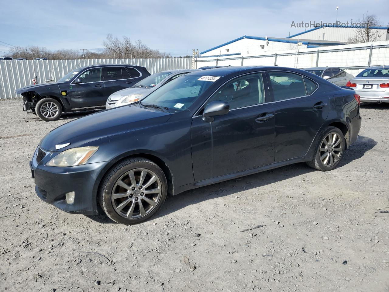 2007 Lexus Is 250 Black vin: JTHCK262272012014