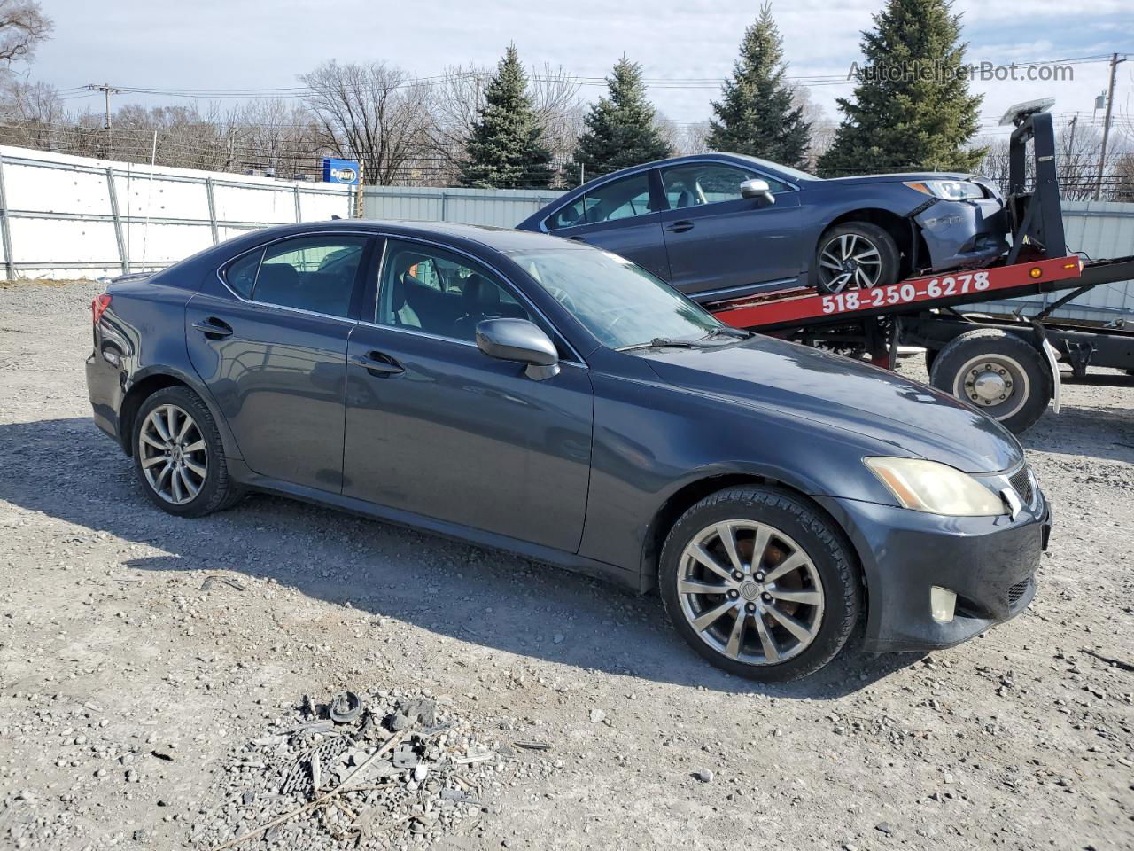 2007 Lexus Is 250 Black vin: JTHCK262272012014