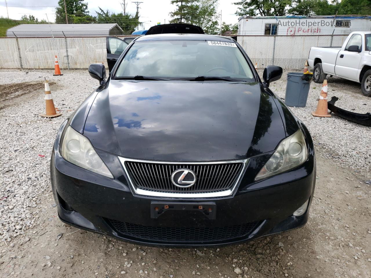 2007 Lexus Is 250 Black vin: JTHCK262272012059