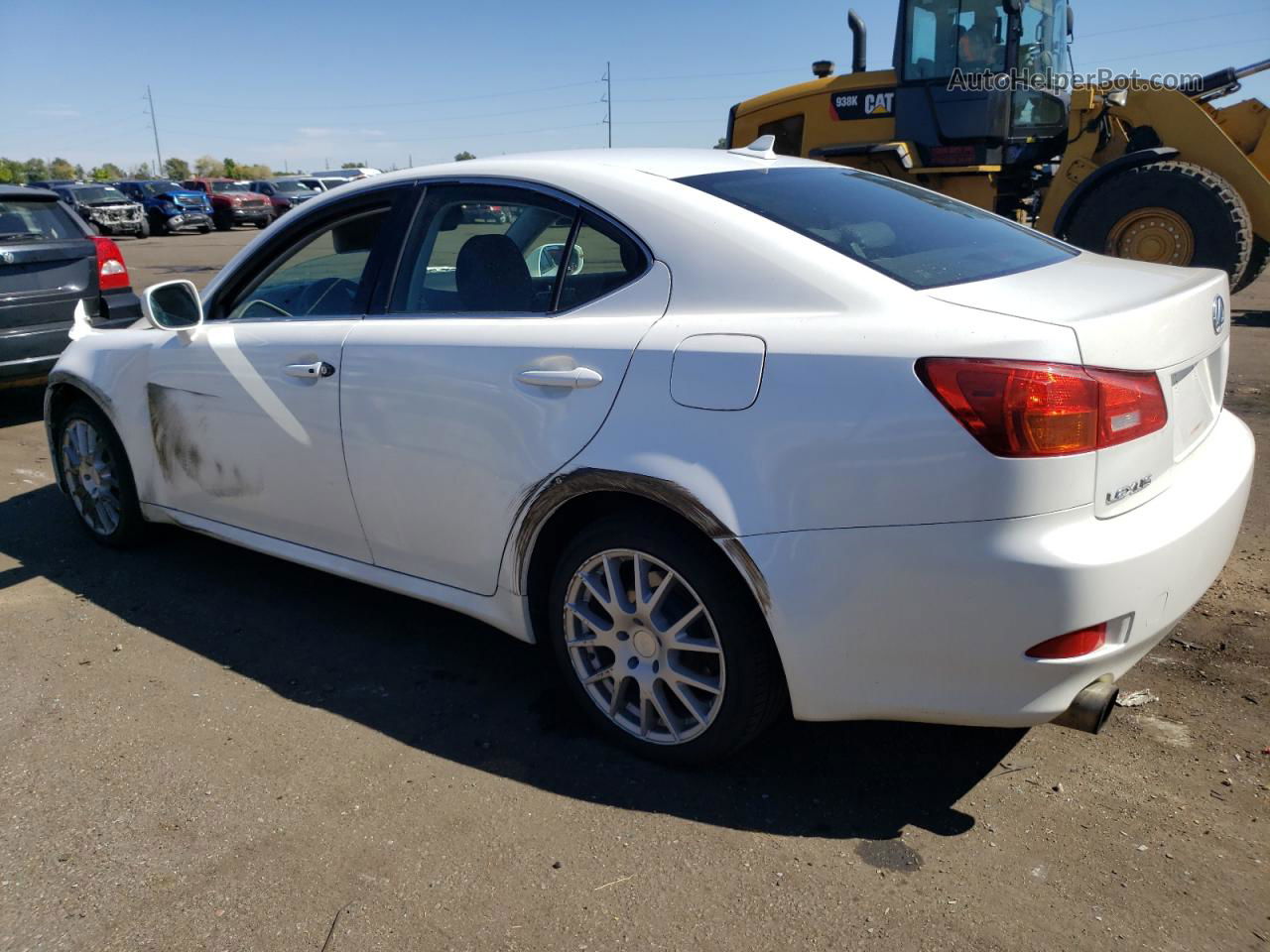 2007 Lexus Is 250 White vin: JTHCK262272014989