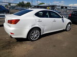 2007 Lexus Is 250 White vin: JTHCK262272014989