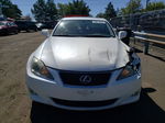 2007 Lexus Is 250 White vin: JTHCK262272014989