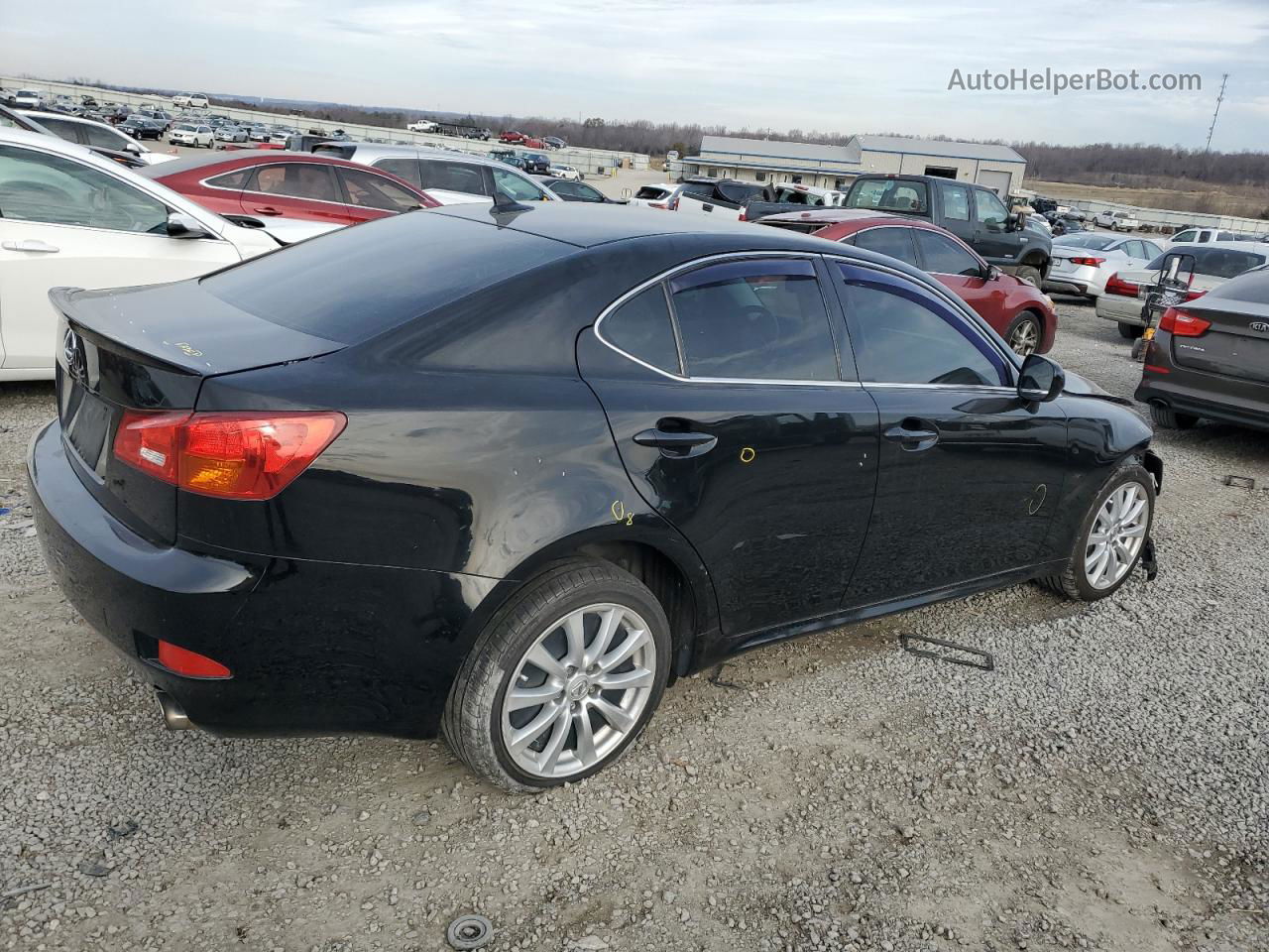 2007 Lexus Is 250 Черный vin: JTHCK262272018783