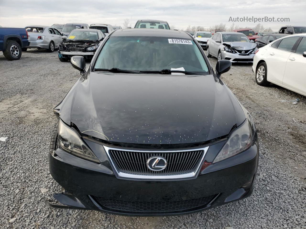 2007 Lexus Is 250 Black vin: JTHCK262272018783