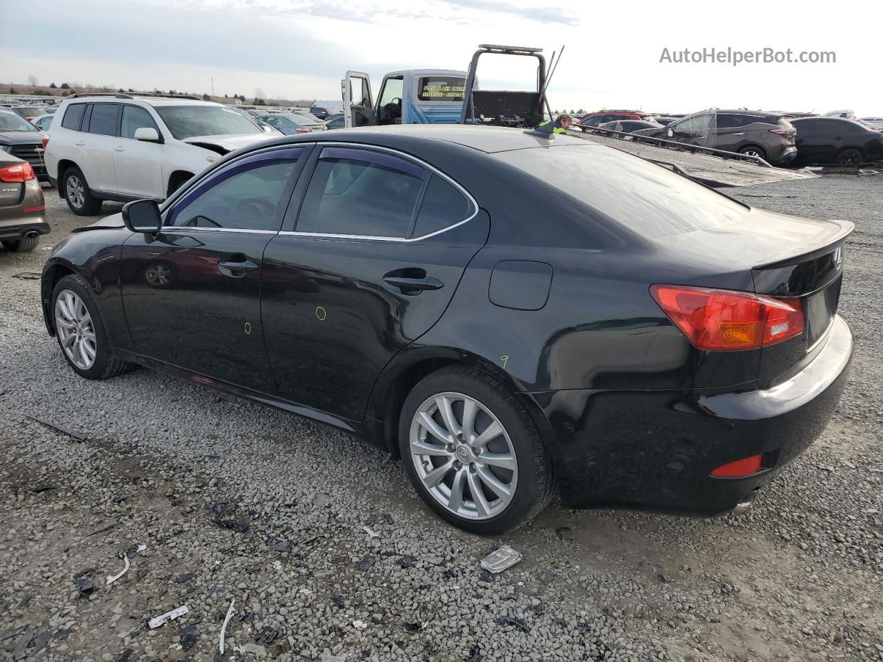 2007 Lexus Is 250 Черный vin: JTHCK262272018783