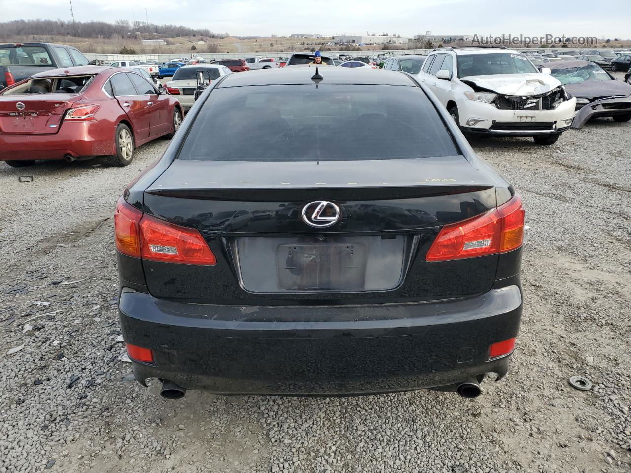 2007 Lexus Is 250 Black vin: JTHCK262272018783