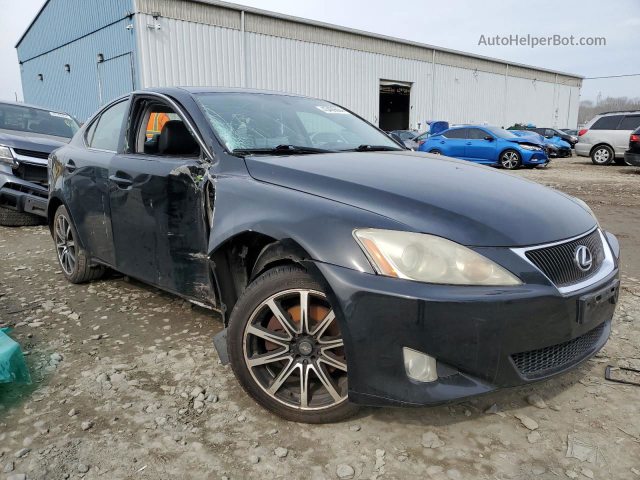 2007 Lexus Is 250 Black vin: JTHCK262275009581