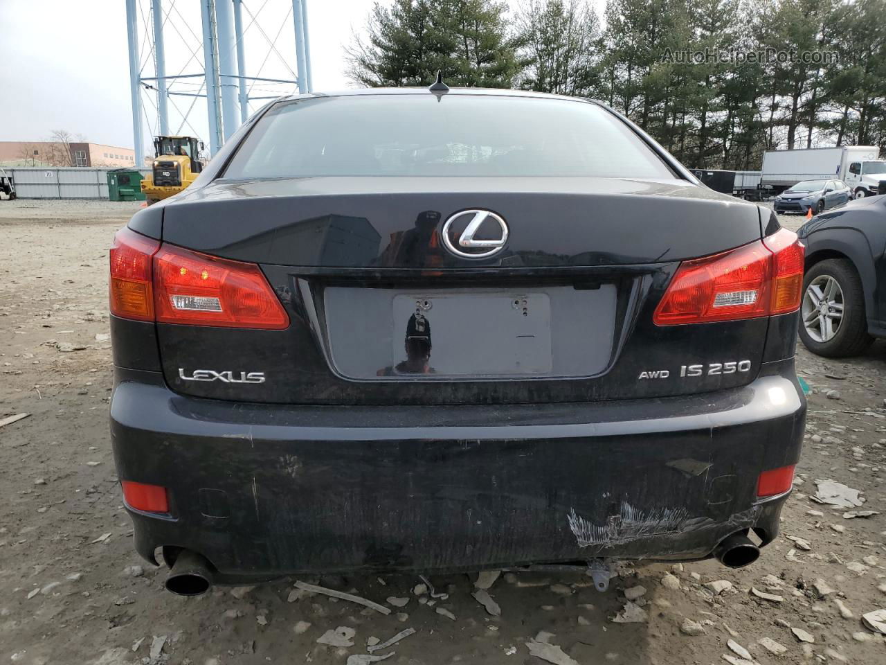 2007 Lexus Is 250 Black vin: JTHCK262275009581