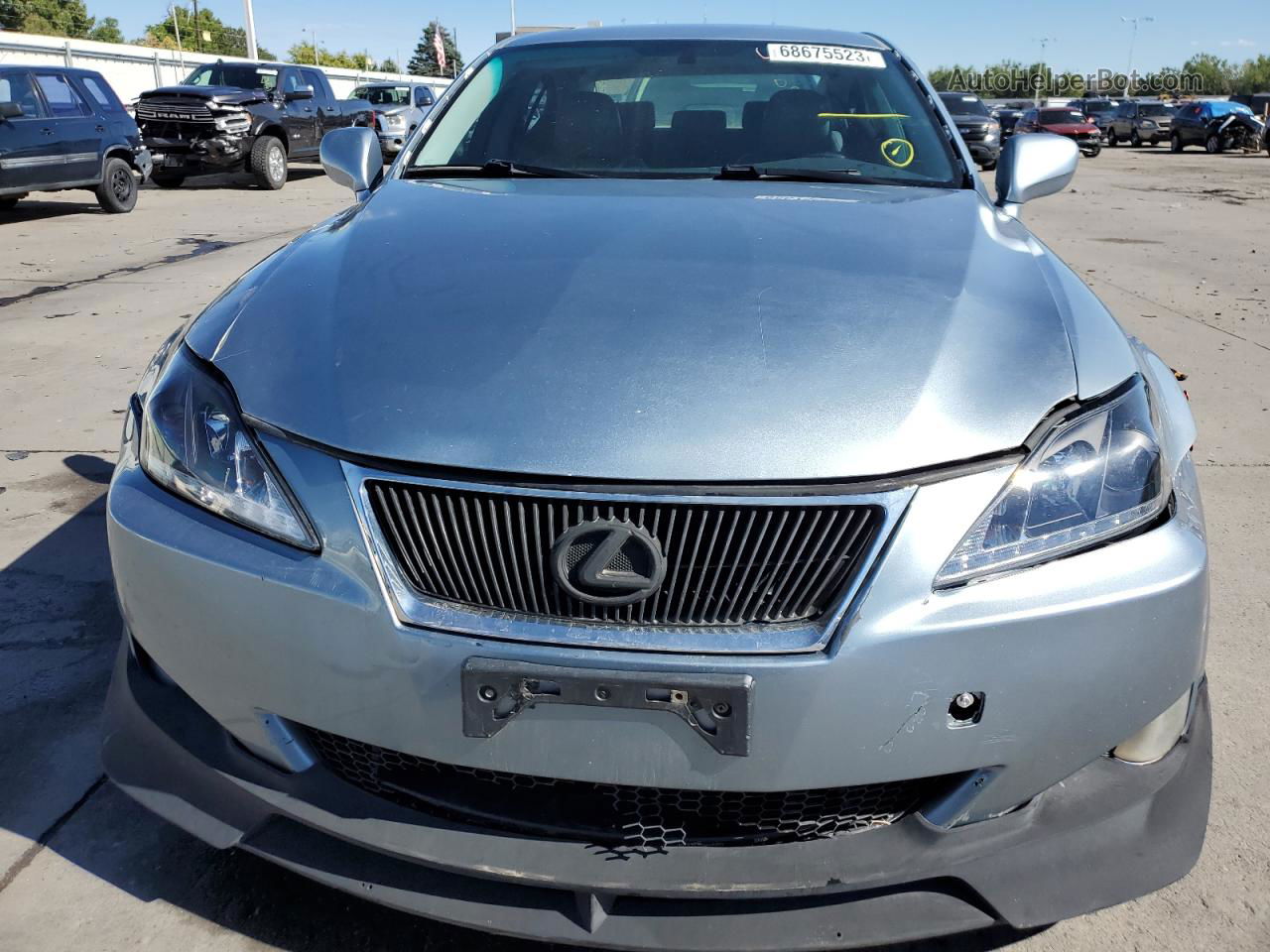 2007 Lexus Is 250 Blue vin: JTHCK262275010410