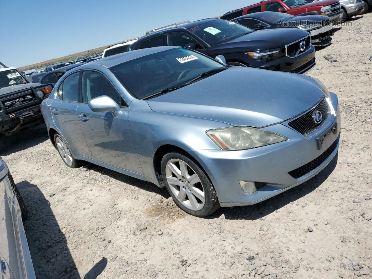 2007 Lexus Is 250 Blue vin: JTHCK262372014967