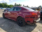 2007 Lexus Is 250 Maroon vin: JTHCK262375008195